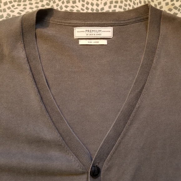 Jack & Jones Premium Button-up Cardigan - Picture 3 of 12